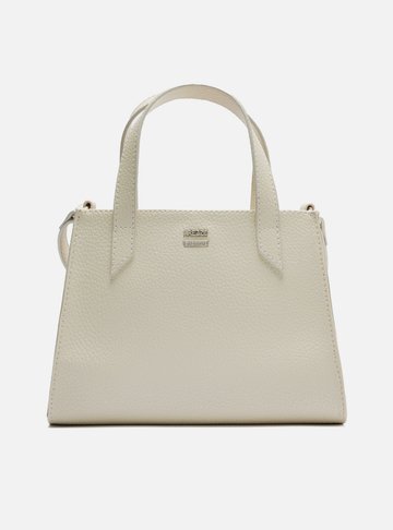 Bolsa Branca Tote Média