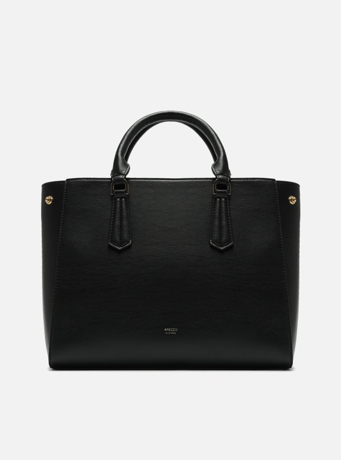 Bolsa Preta Grande Eco Calf 
