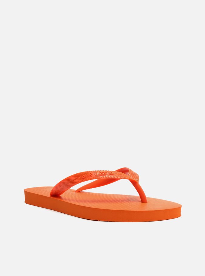 Chinelo de Dedo Laranja Tangerine Basic Brizza