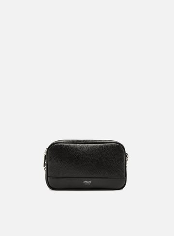 Arezzo — Bolsa Tiracolo Preta Pequena Corrente Basic