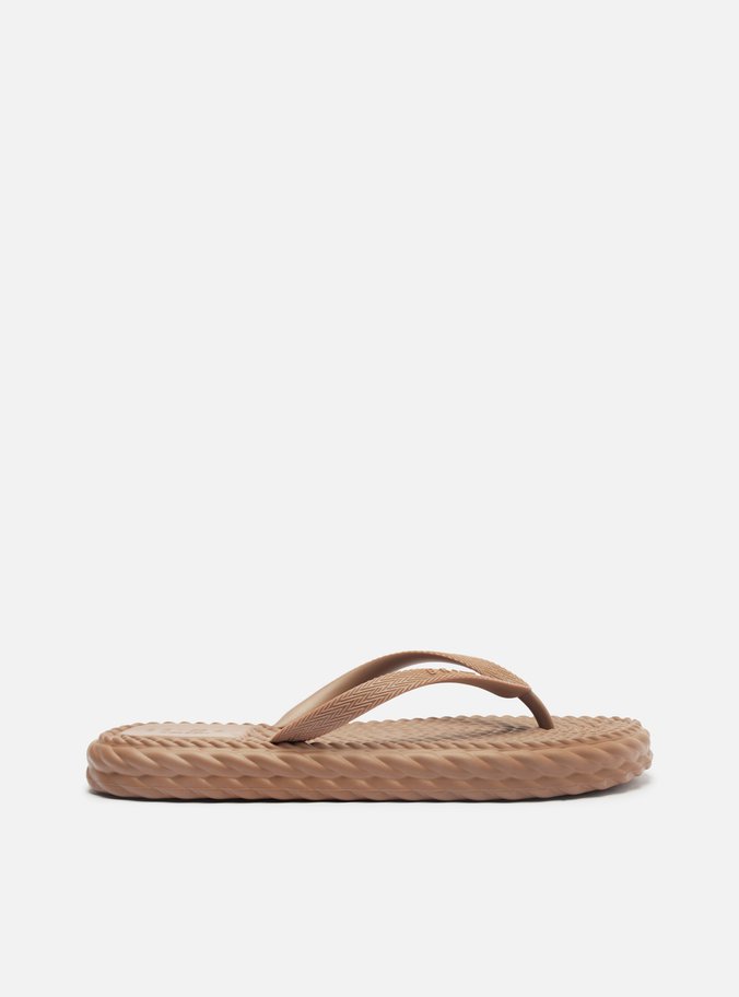 Chinelo de Dedo Marrom Marrocos Flip Flop
