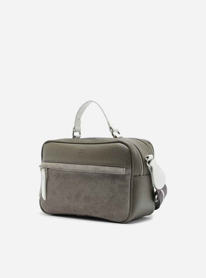 Bolsa Tiracolo Cinza Prione Média