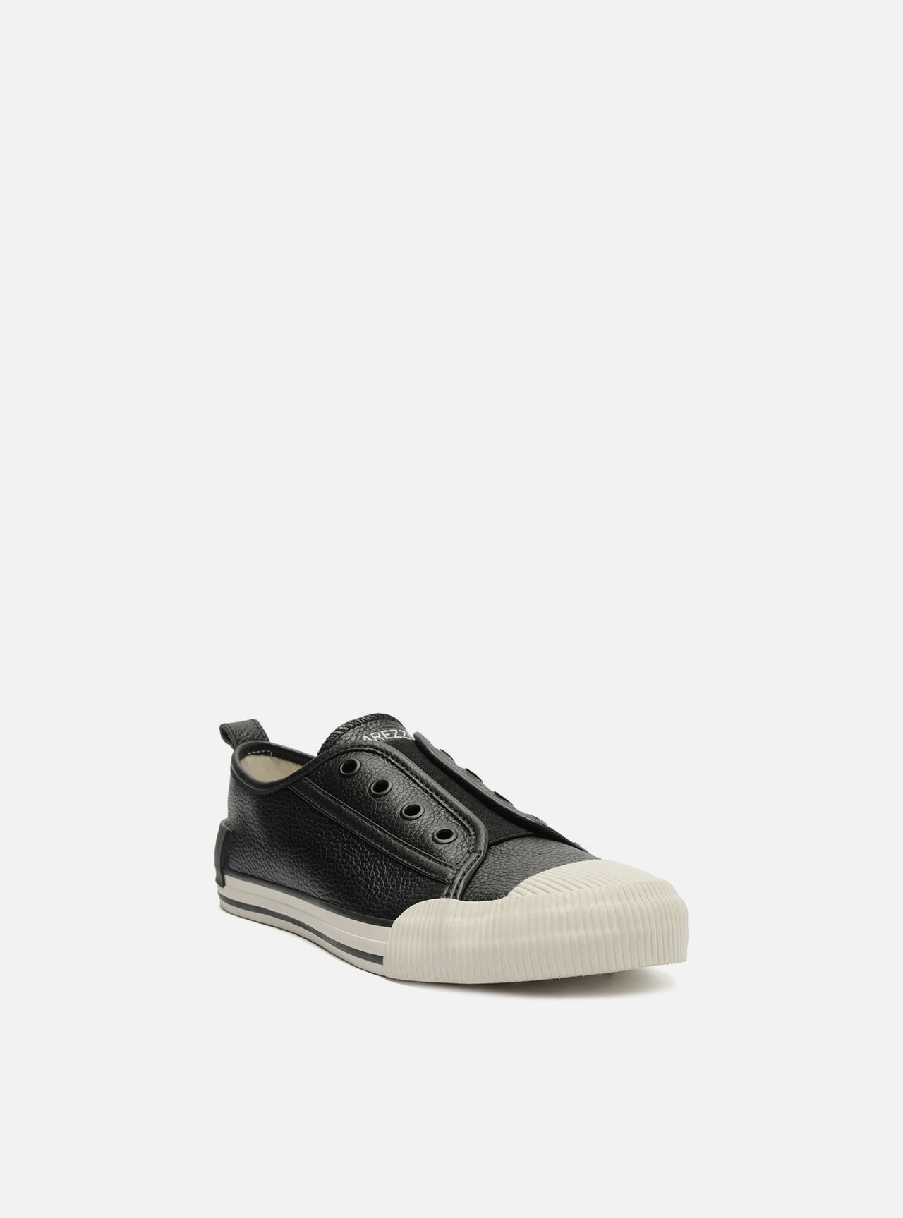 Tênis Slip On Preto Elástico — foto 2