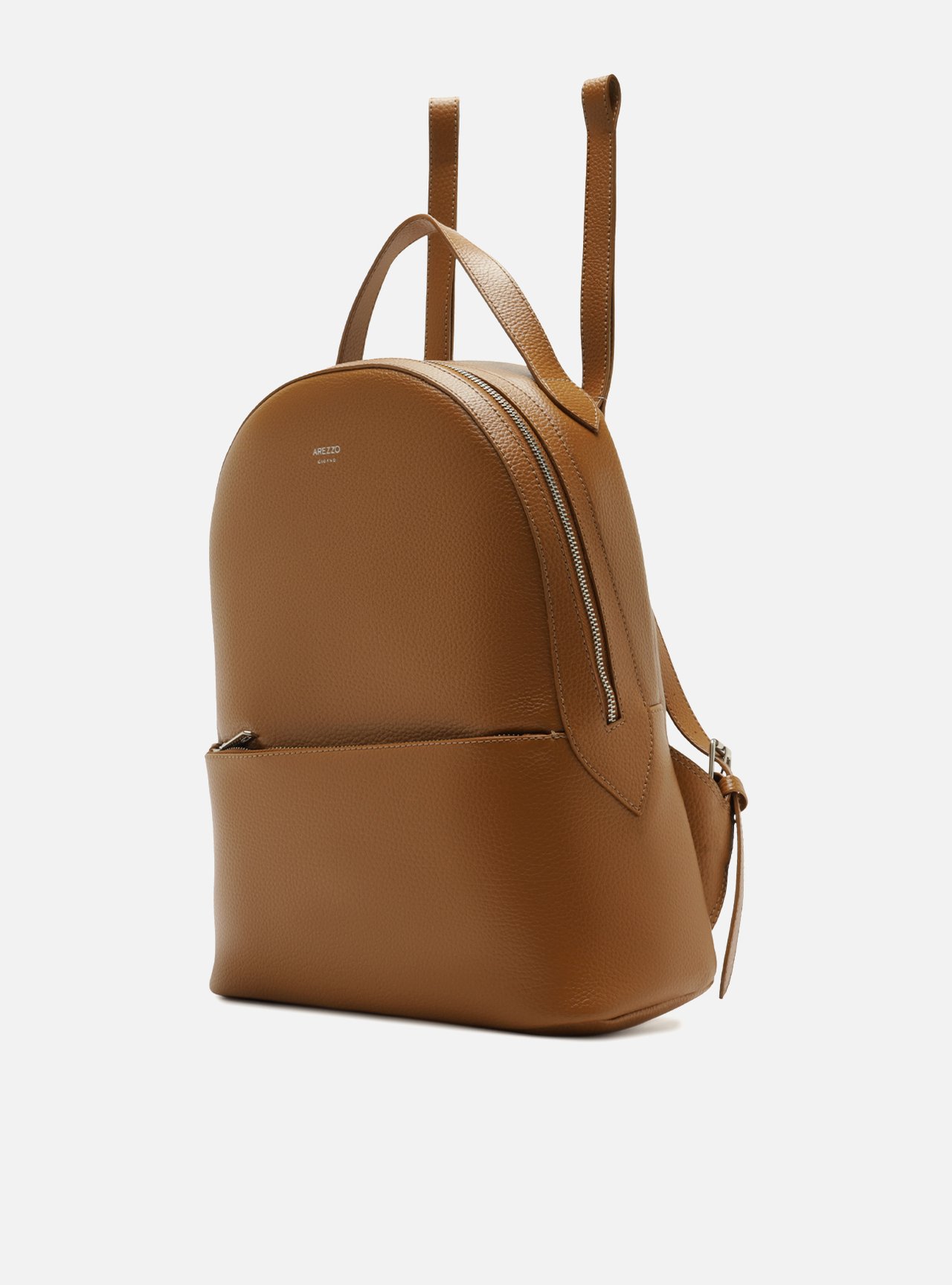 Mochila Marrom Camel Grande — foto 2