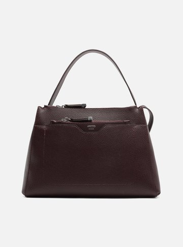 Arezzo — Bolsa Tote Vermelha Grande Metais