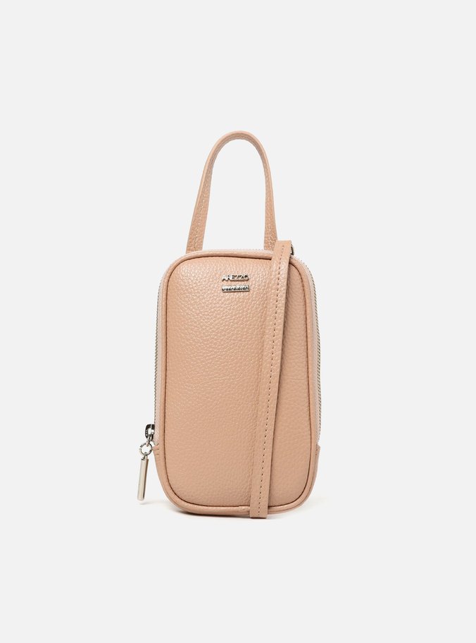 Bolsa Tiracolo Bege Valentina Pequena