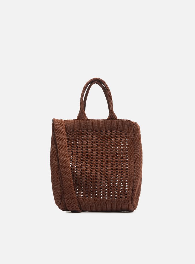 Bolsa Tote Marrom Coffee Mônaco Pequena