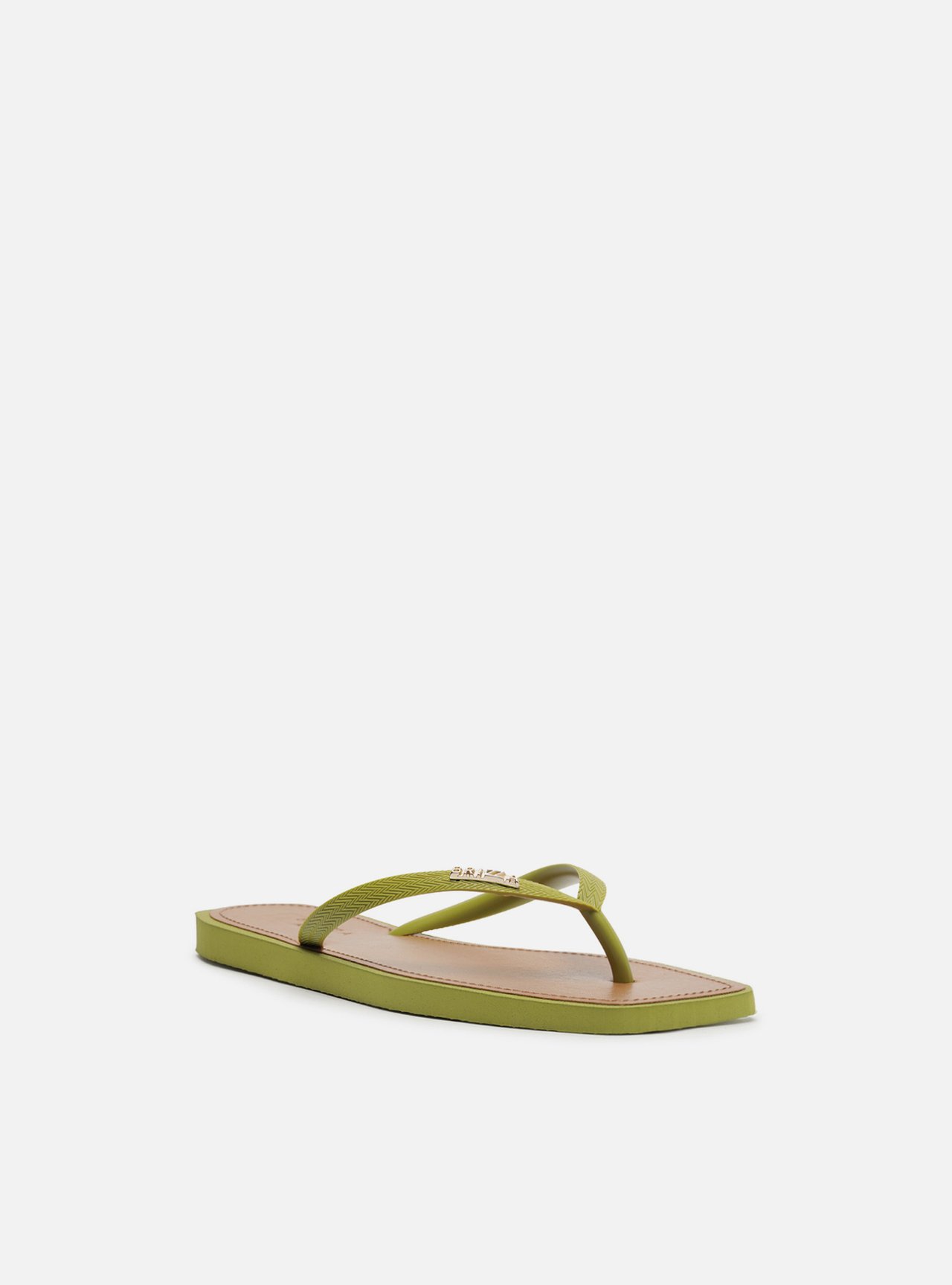 Chinelo de Dedo Verde Recouro Square Brizza — foto 2