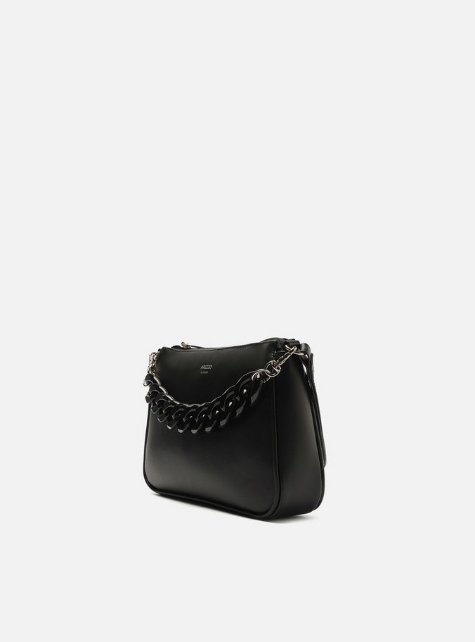 Bolsa Tiracolo Preta Iara Pequena