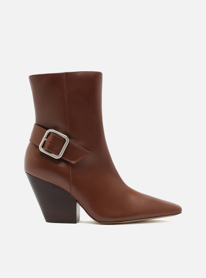 Bota Marrom Salto Médio