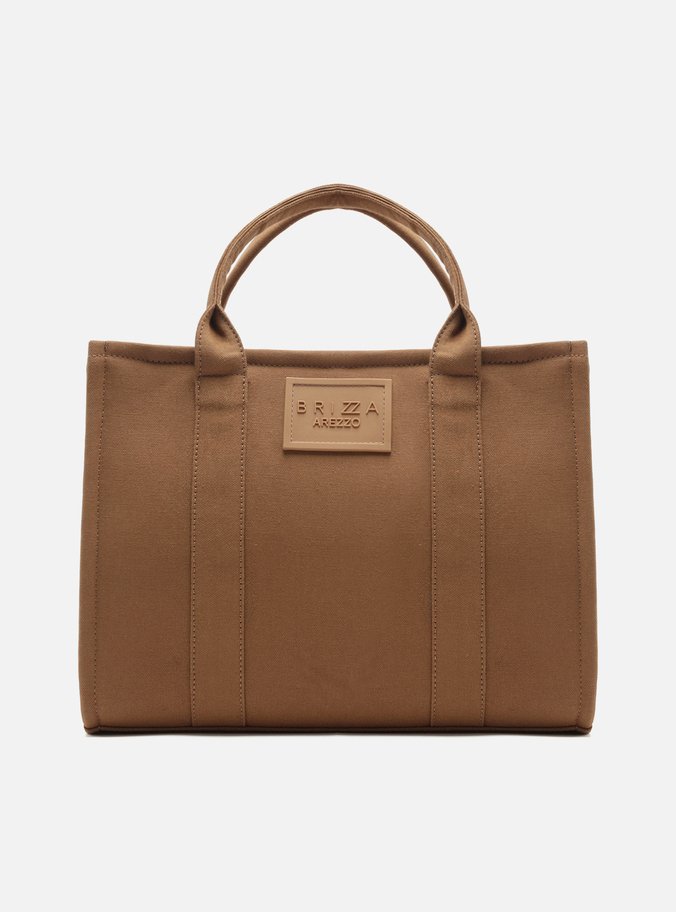 Bolsa Tote Marrom Grande Brizza