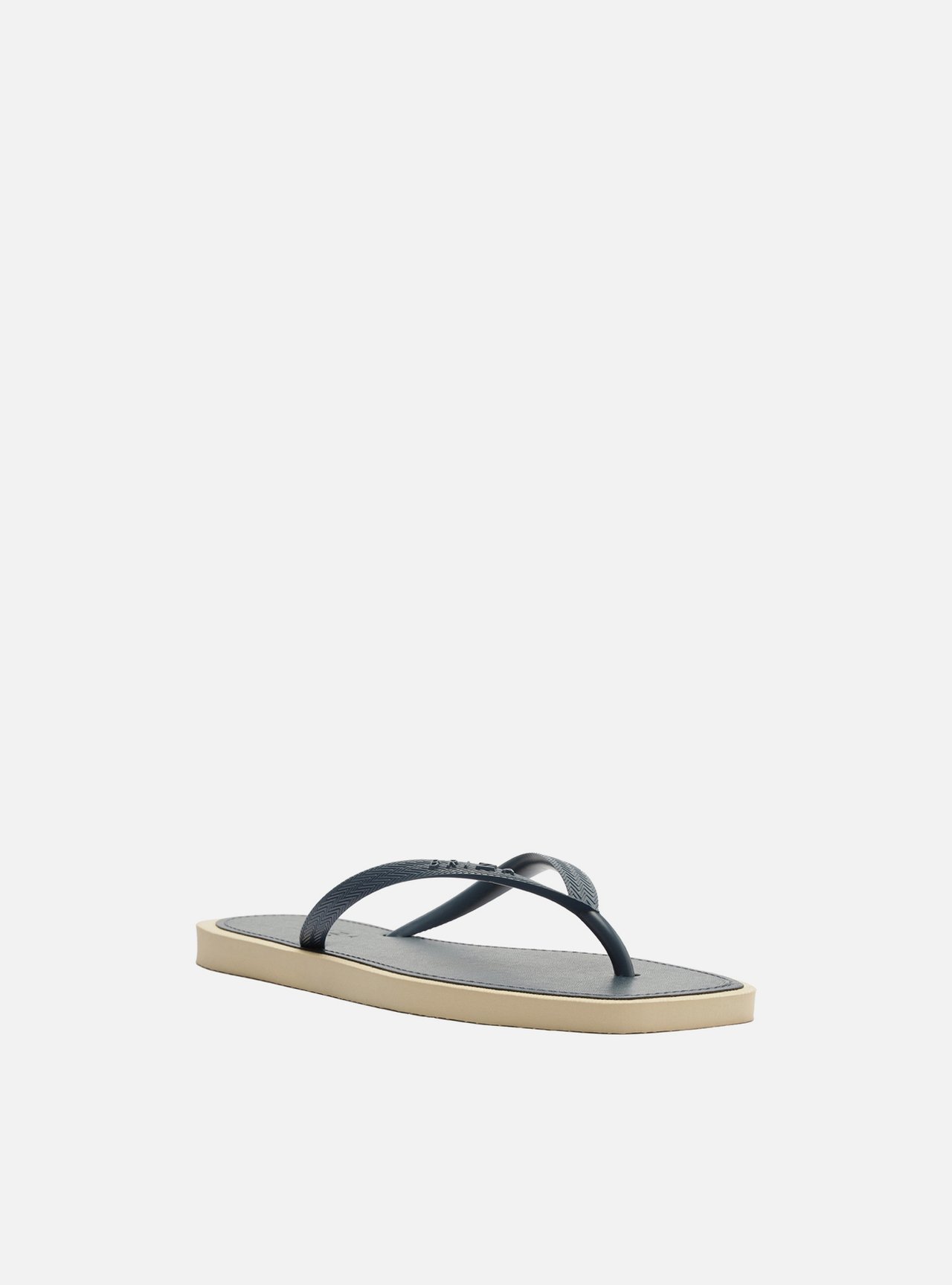 Chinelo Preto Bico Quadrado Brizza — foto 2