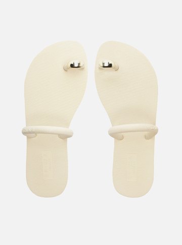 Arezzo — Chinelo de Dedo Branca