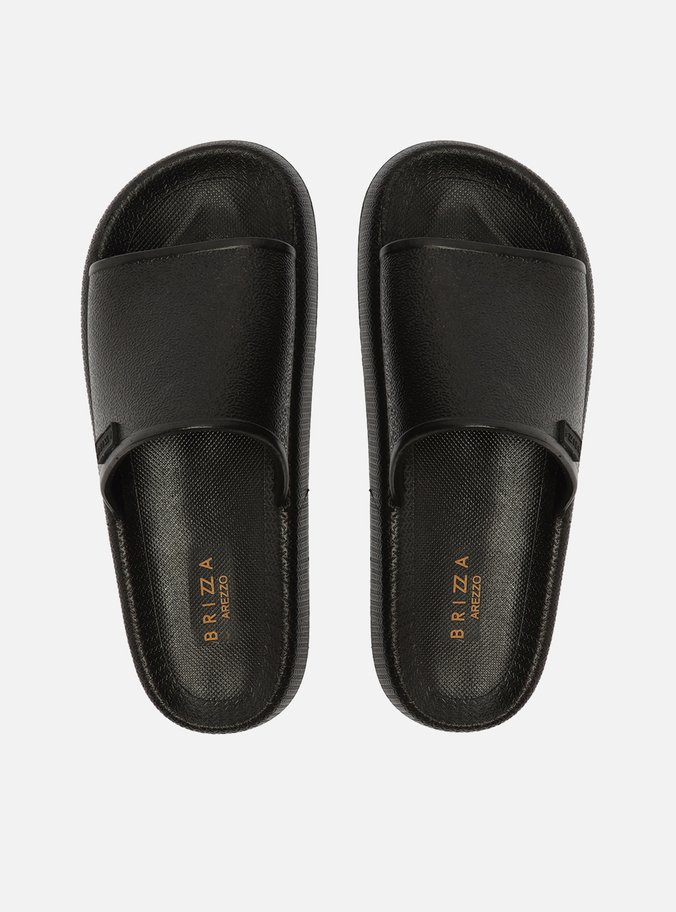 Chinelo Slide Preto Brizza