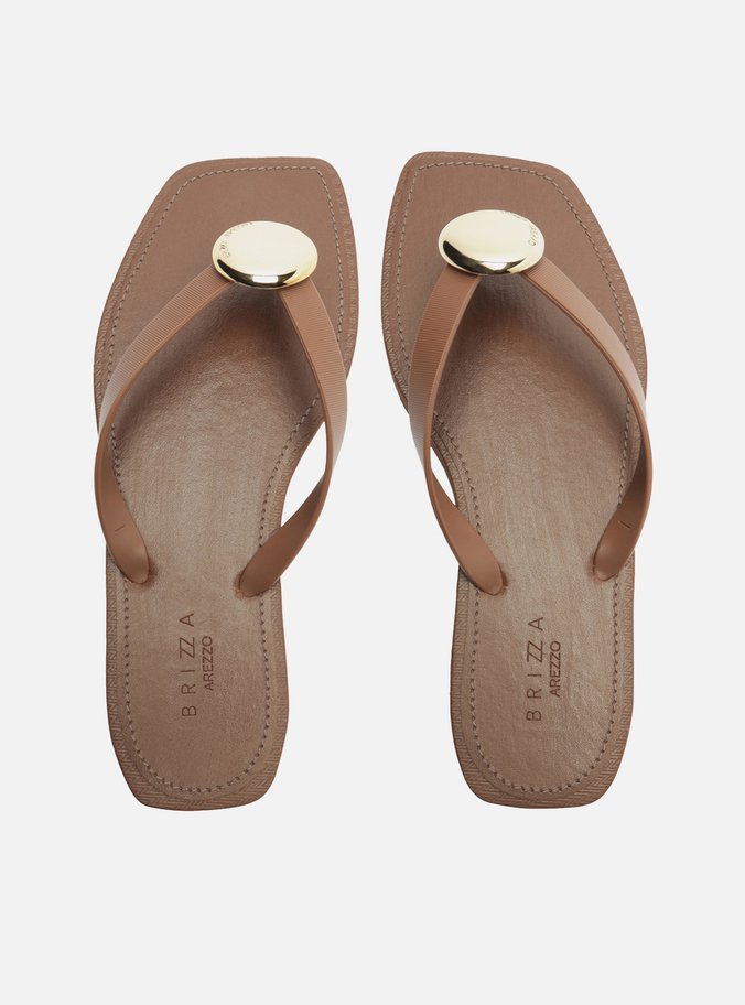 Chinelo Marrom Brizza