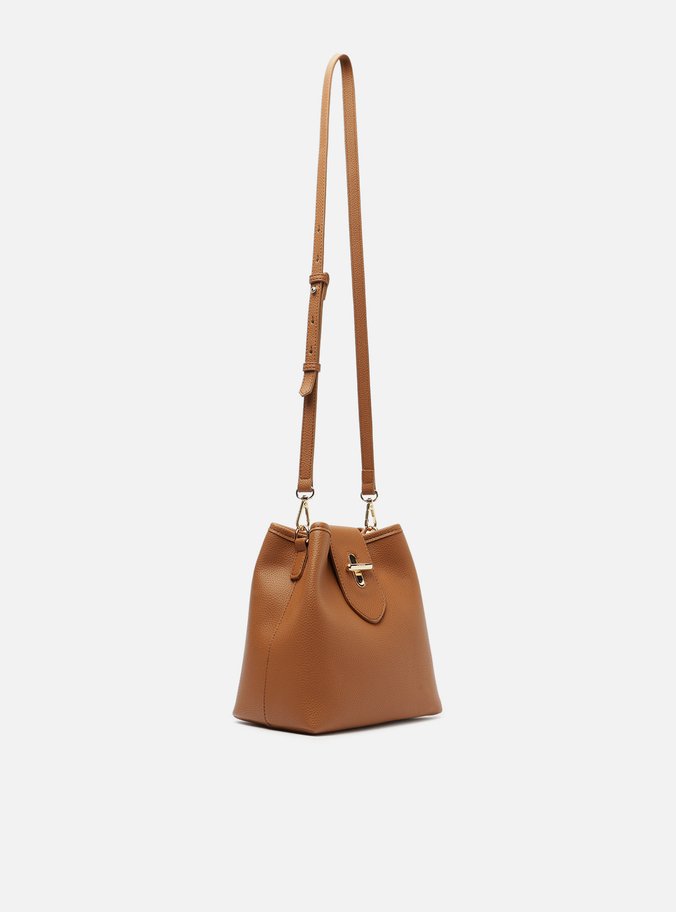 Bolsa Bucket Marrom Média