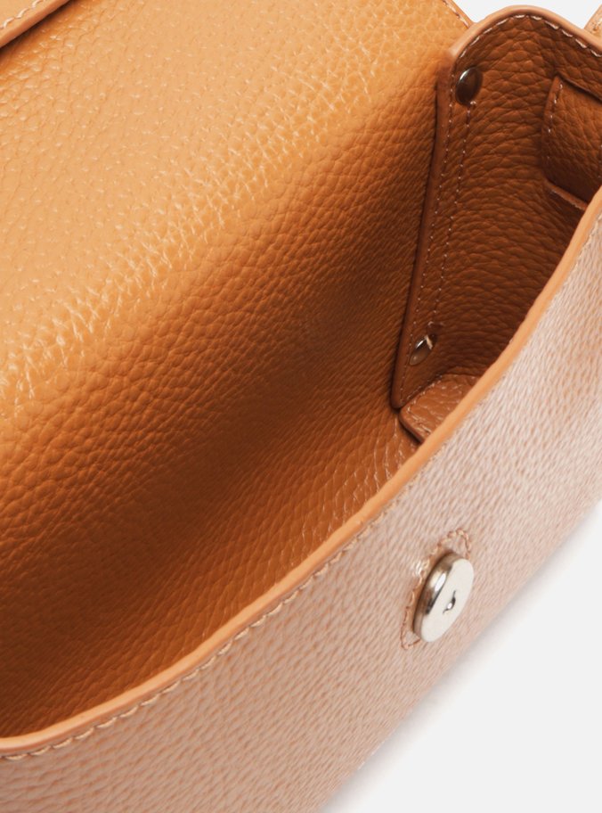 Bolsa Tiracolo Marrom Pequena Envelope