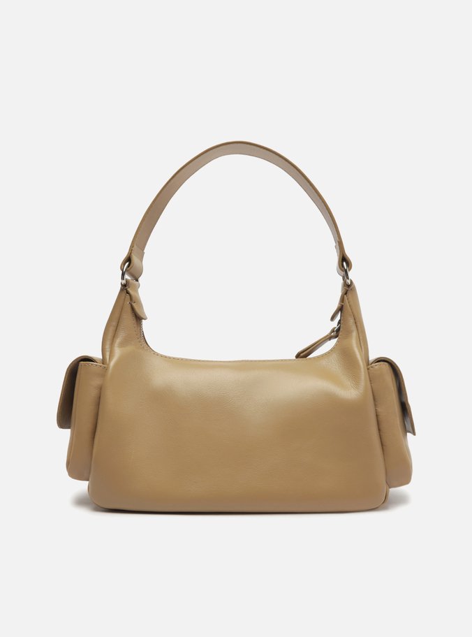 Bolsa Hobo Marrom Couro Bolsos Bold