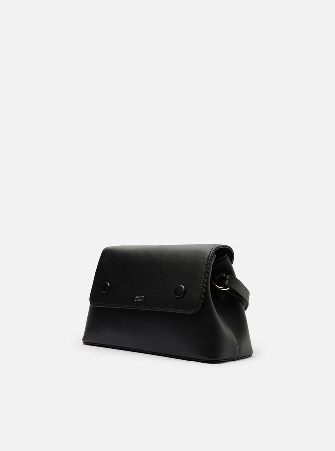 Bolsa Tiracolo Preta Média
