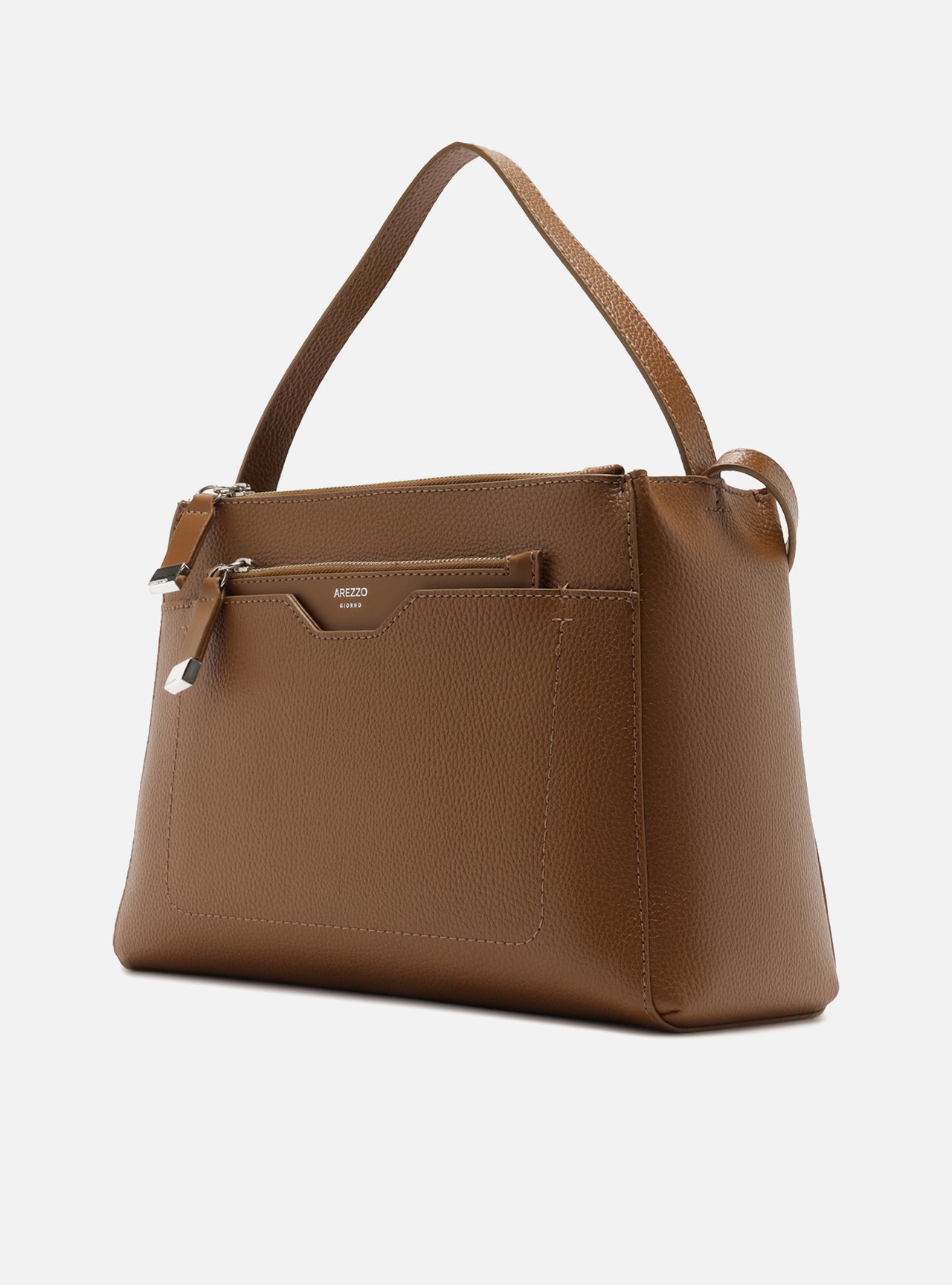 Bolsa Tote Marrom Emilly Grande Pouch — foto 2