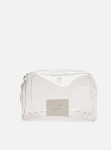 Necessaire Branca Vinil Liz Brizza