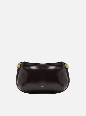 Bolsa Tiracolo Marrom Couro Worn Média