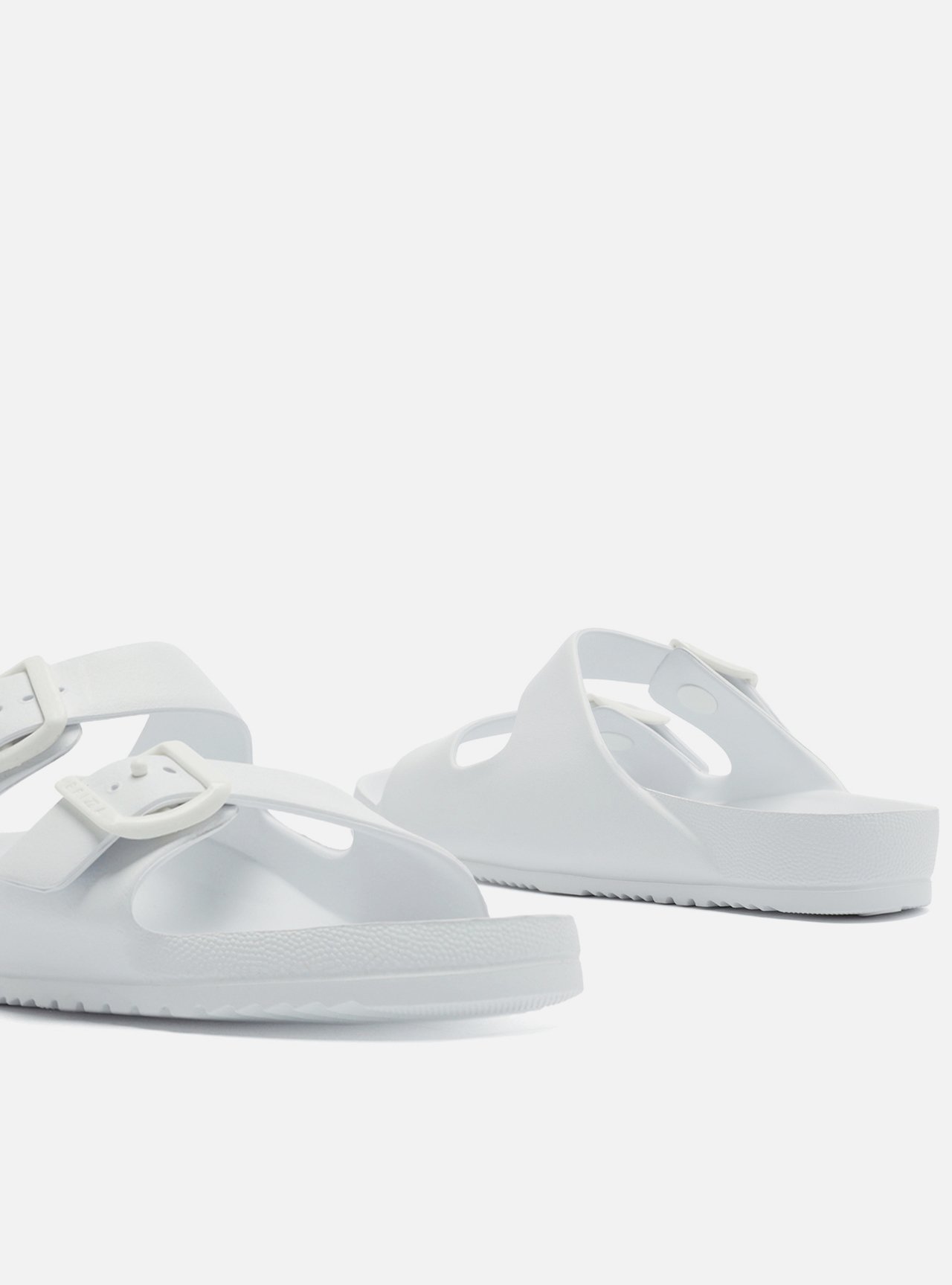 Slide Branca Flatform Tiras Brizza — foto 5