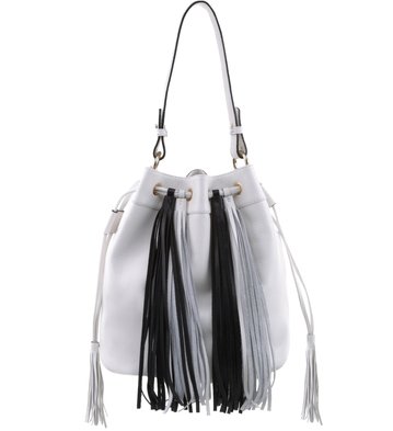 Bolsa Bucket Franjas P&B