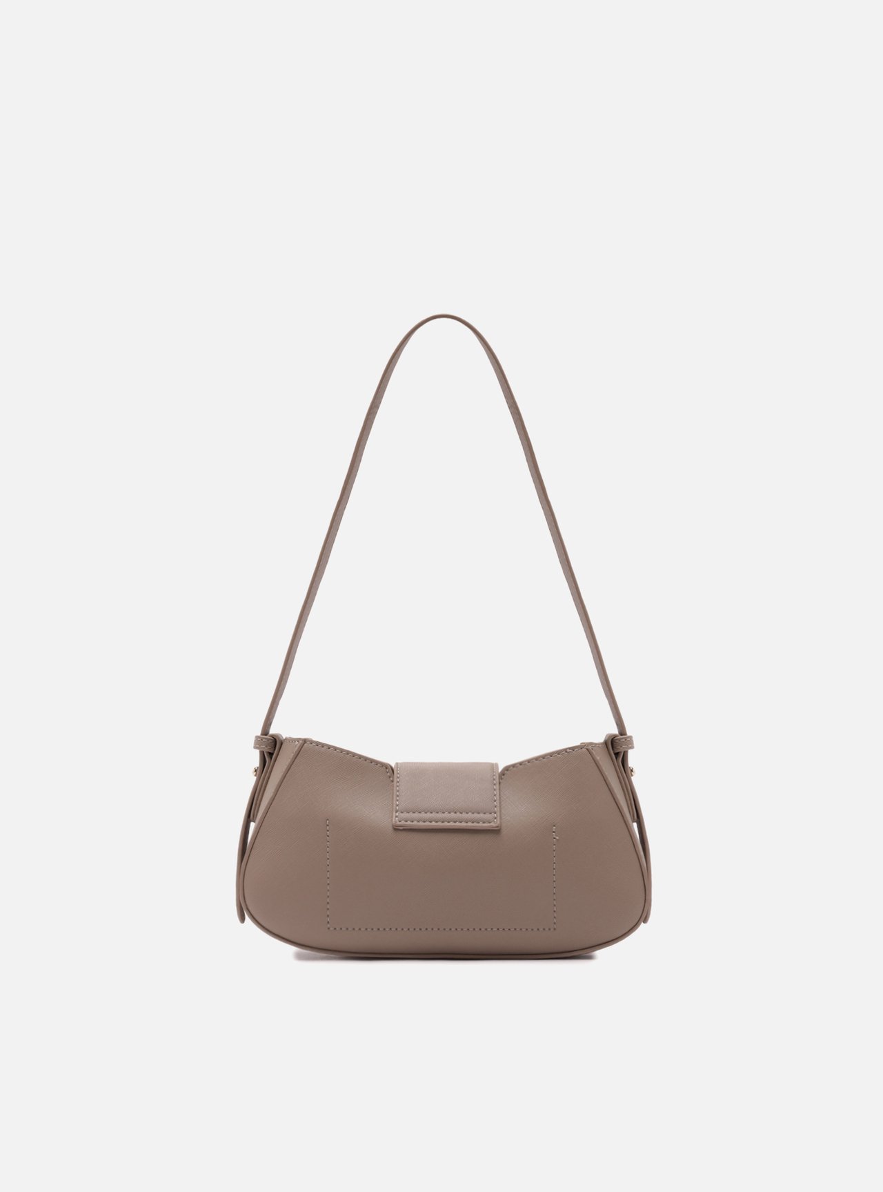 Bolsa Tiracolo Cinza Pequena — foto 3