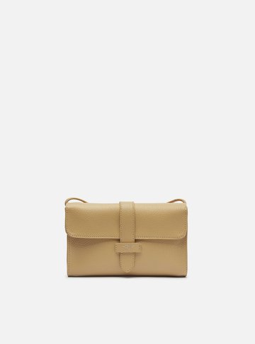 Bolsa Tiracolo Bege Betina Pequena