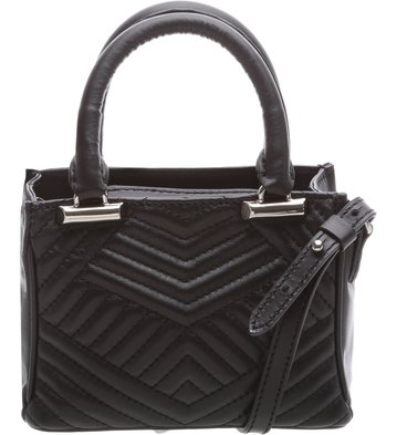 Bolsa Neutral Matelassê Pequena Preto