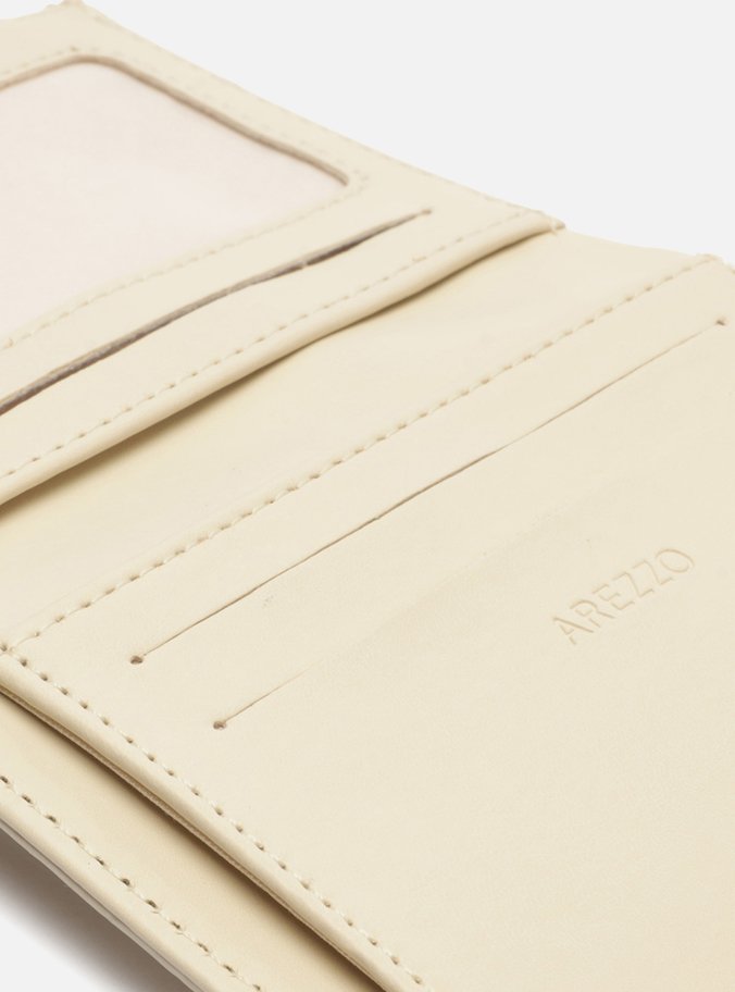 Carteira Off-White Couro Maju Pequena