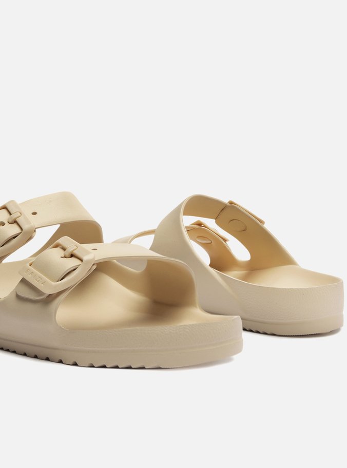 Slide Off-White Flatform Tiras Brizza
