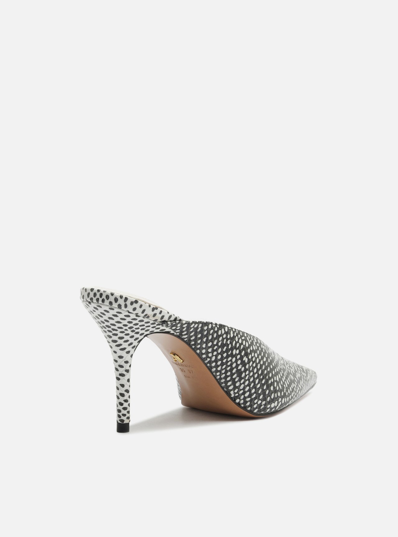 Mule Estampada Salto Fino Metais — foto 3