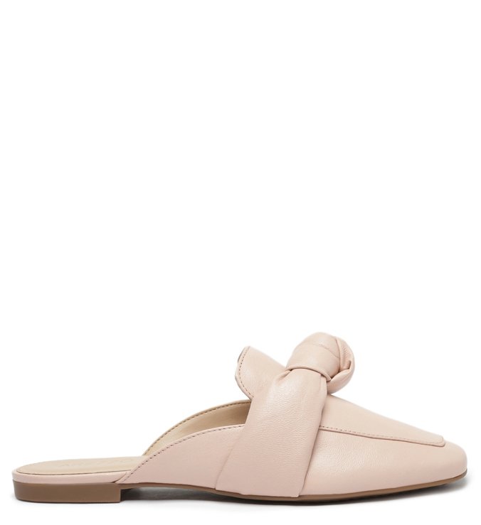 Mule Rosa Couro Comfy