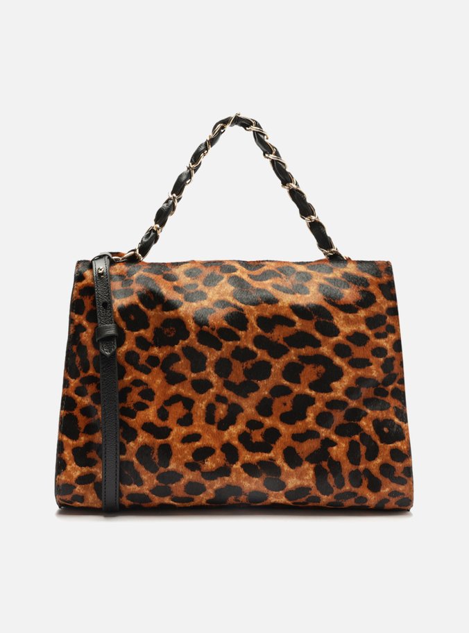 Bolsa Tote Animal Print Onça Milano Grande