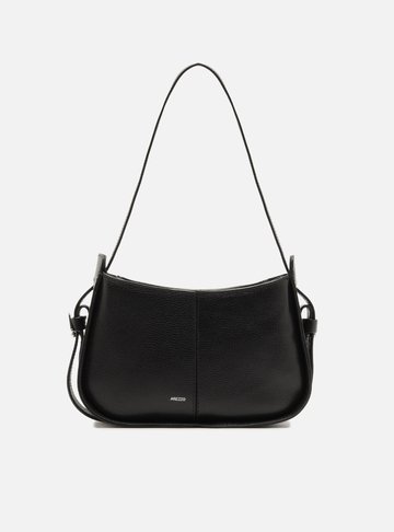 Arezzo — Bolsa Hobo Couro Preta