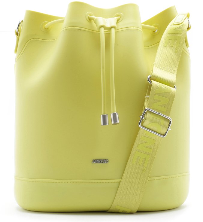 PANTONE | Bolsa Bucket Média Amarela Fosca