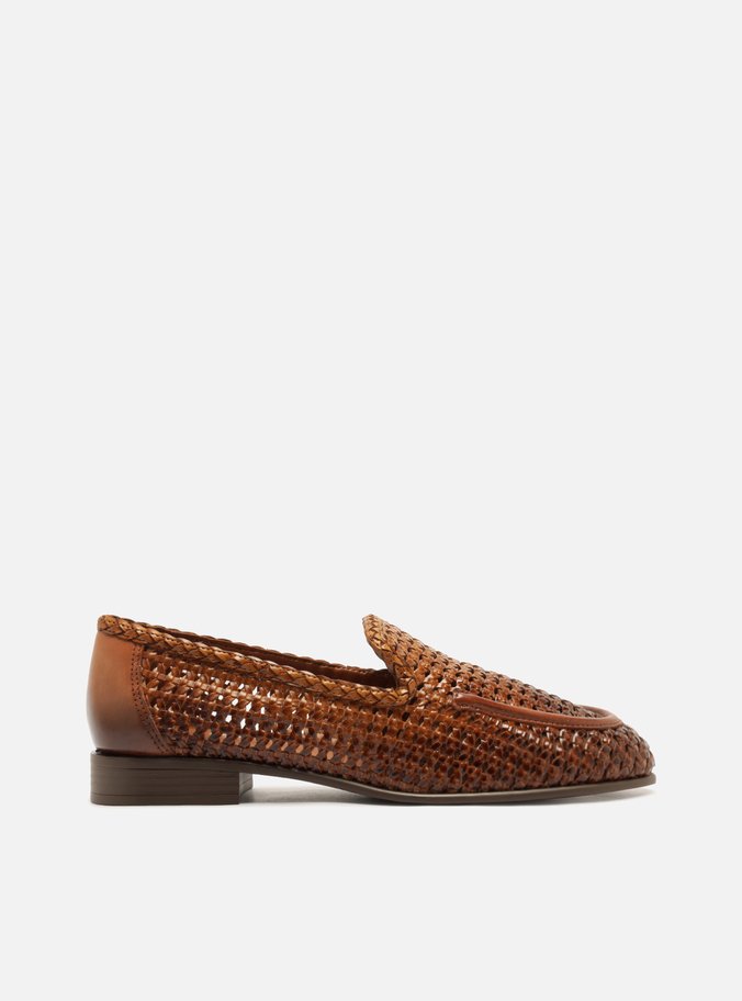 Mocassim Marrom Tressê
