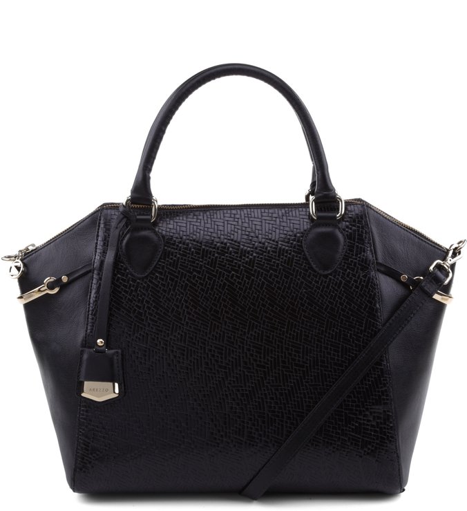 Bolsa Satchel City Preta