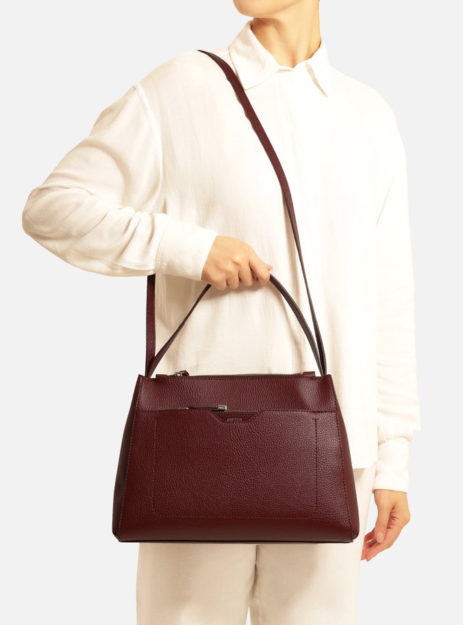 Bolsa Tote Vermelha Emily Grande