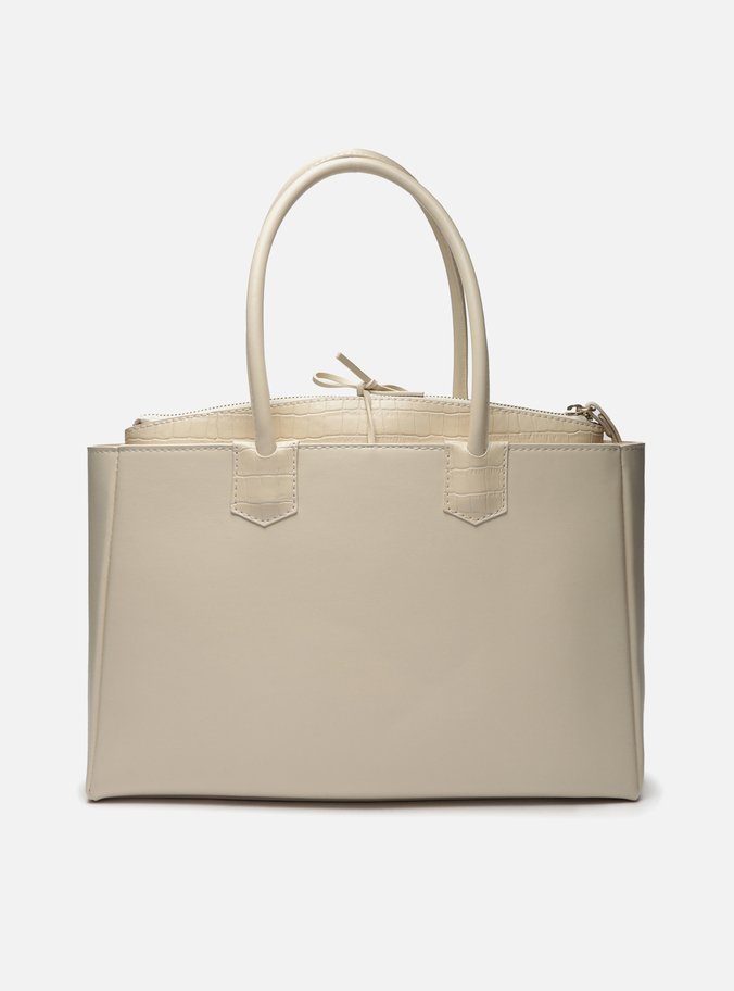 Bolsa Shopping Branca Média