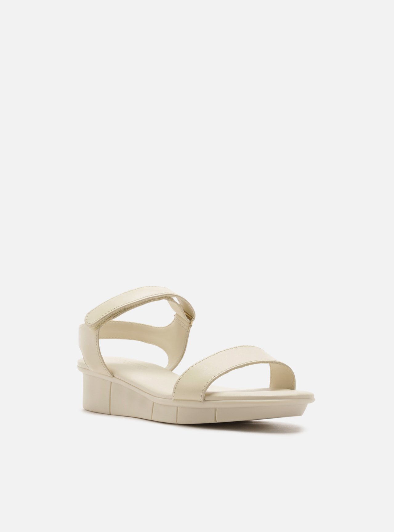 Sandália Off-White Couro Flatform Comfort — foto 2