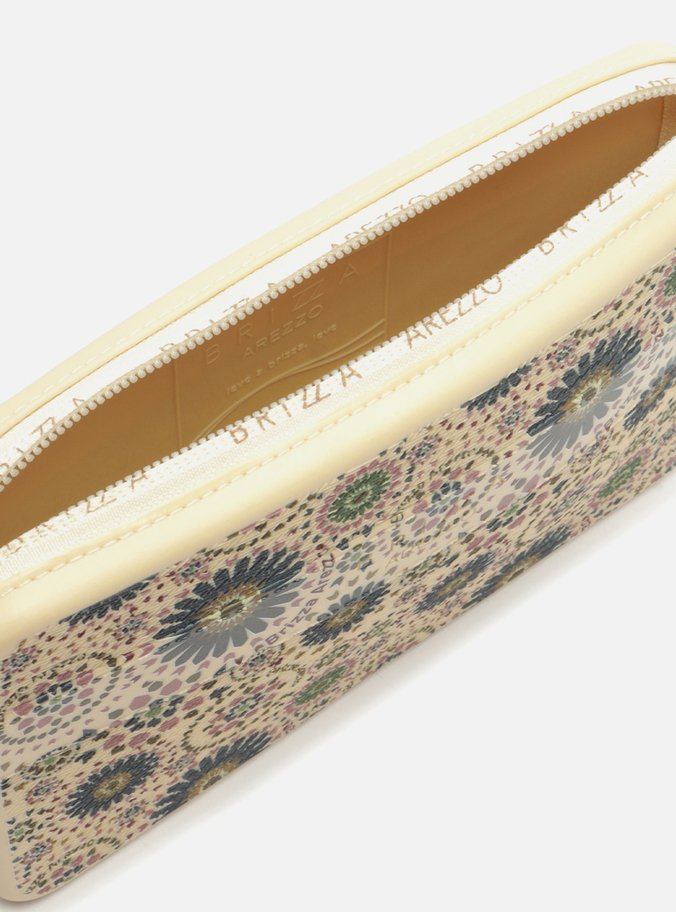 Clutch Branca Estampa Alça Malu
