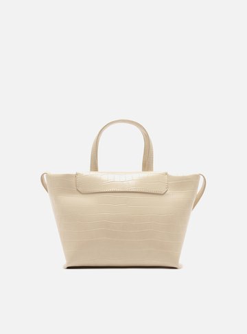 Bolsa Tiracolo Branca Média