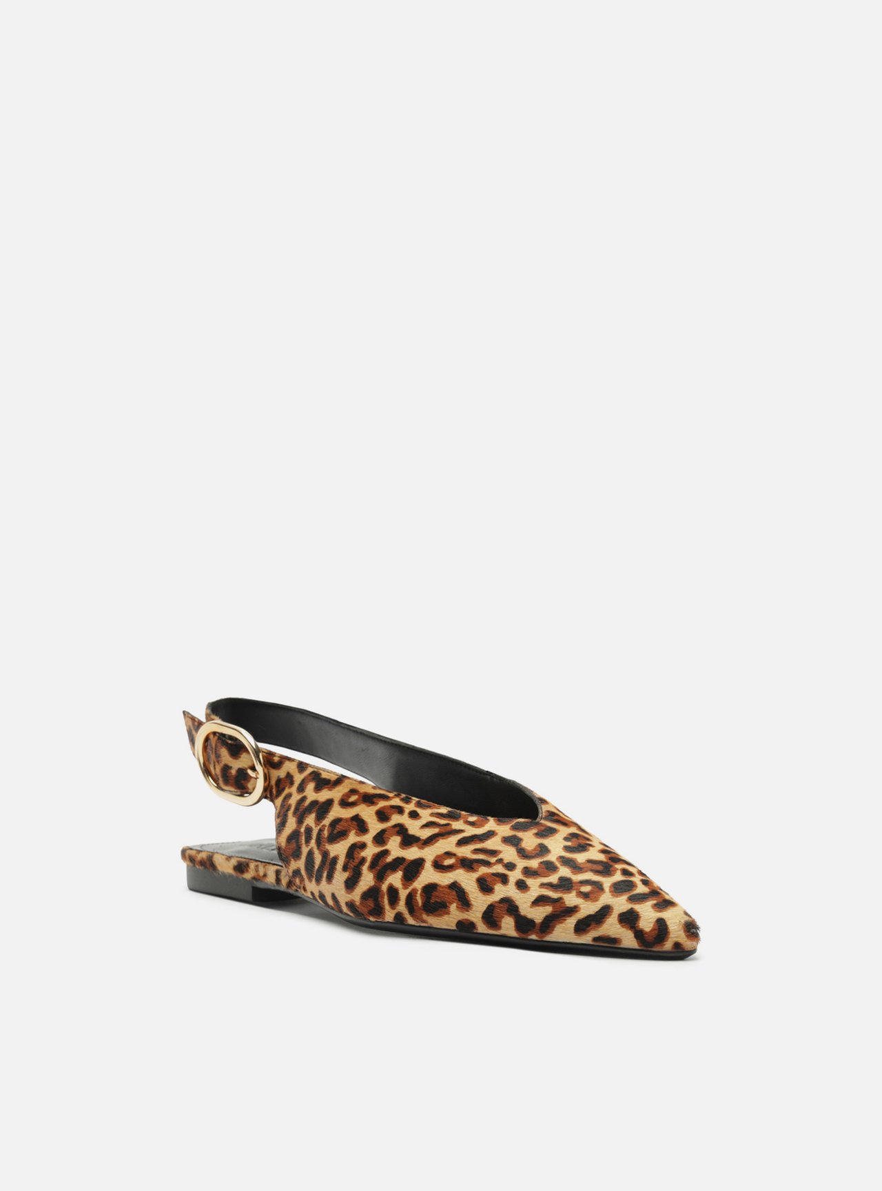 Sapatilha Animal Print Slingback Bico Fino Becca — foto 2