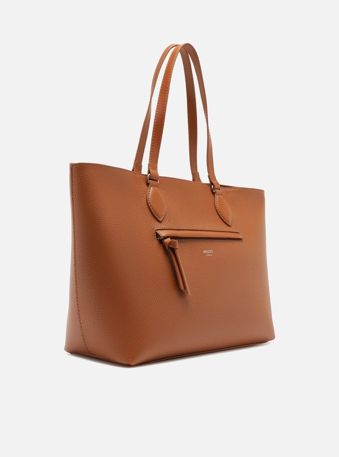 Bolsa Shopping Marrom Média