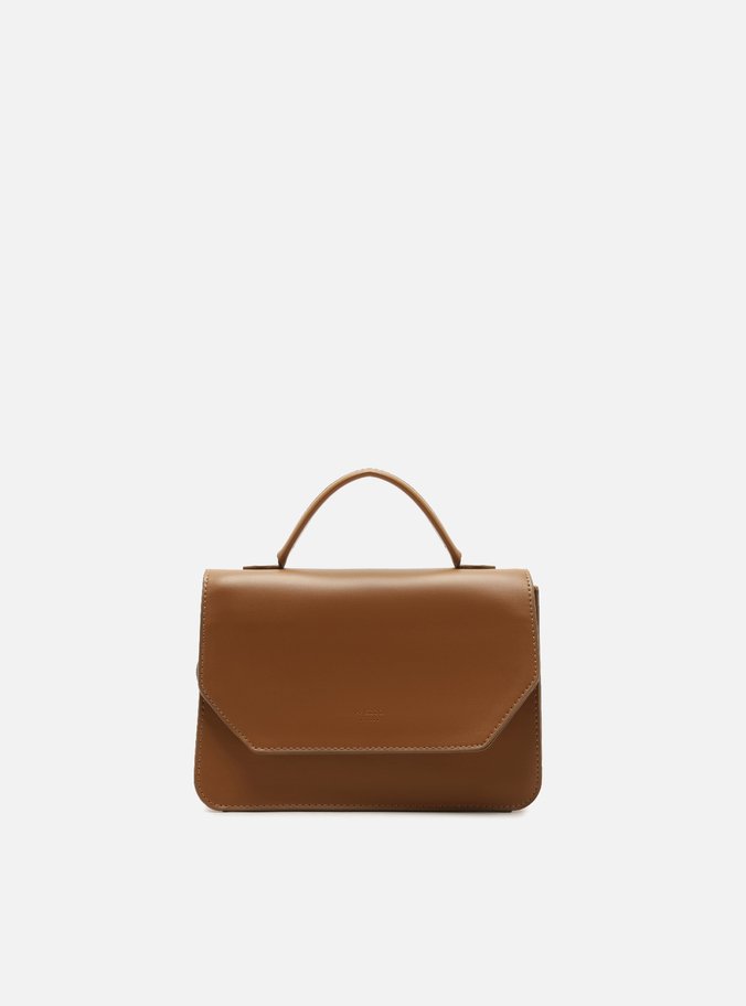 Bolsa Satchel Marrom Pequena