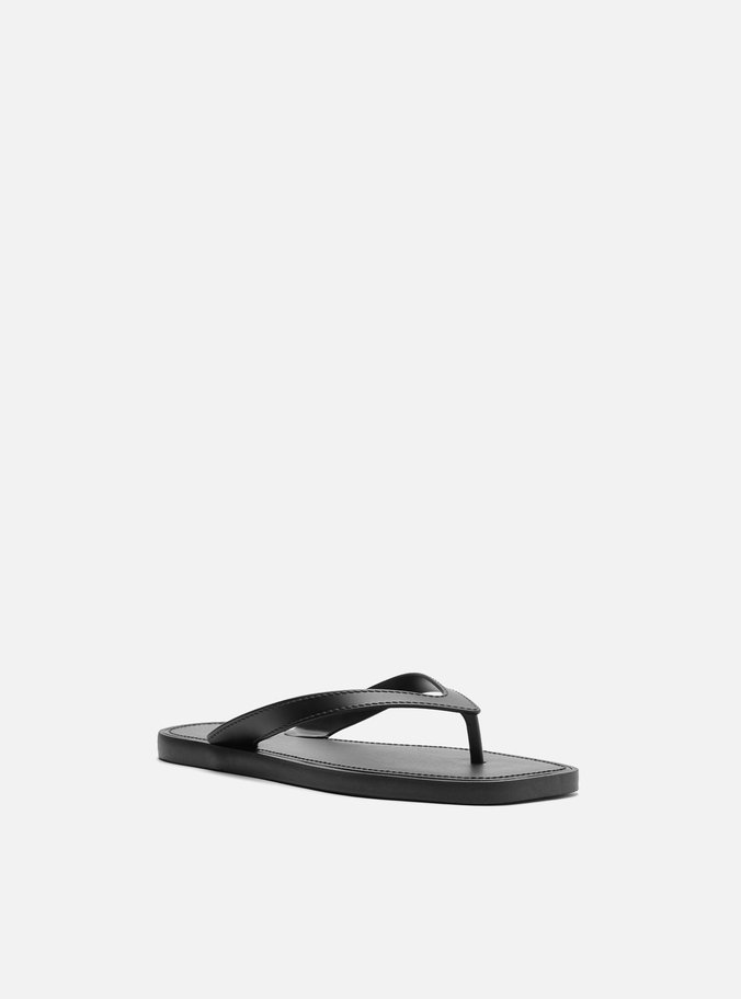 Chinelo de Dedo Preto Tira V Brizza