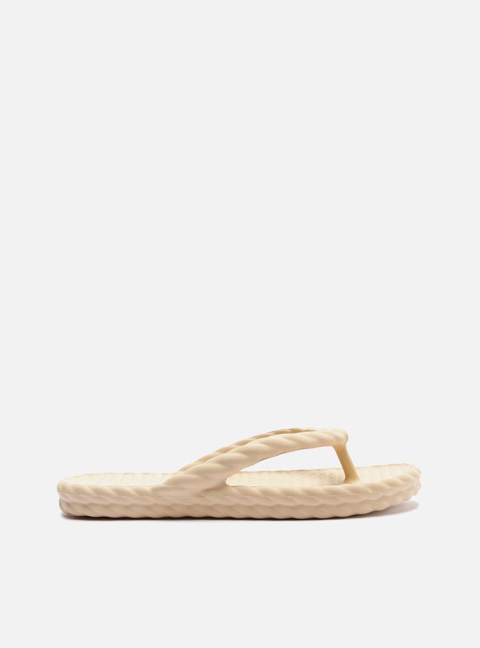 Chinelo de Dedo Bege Marrocos